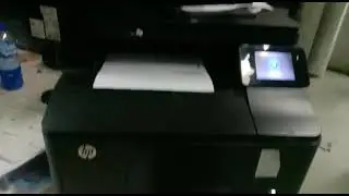 Tes Demo Page Printer HP Color LaserJet Pro 200 M276nw