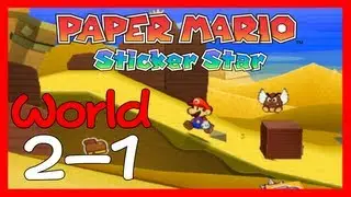 Paper Mario: Sticker Star - [W2-1: Drybake Desert]