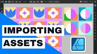 Importing Assets in Affinity Designer iPad | Step-by-Step Guide
