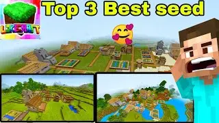 TOP 3 SEEDS YOU SPAWN NEVER || LOKICRAFT SEEDS VILLAGE || #Lokicraft