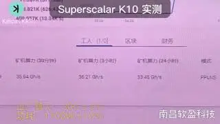 FPGA MINER Superscalar K10  advantages