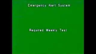 Comcast Emergency Alert System test | February 19, 2010