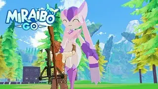 I CAPTURED BEAUTIFUL ICE TYPE BOSS MIRAIBO| MIRAIBO GO GAMEPLAY #14|