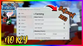 Blox Fruits Script Pastebin 2023 | AUTO FARM ALL | THUNDER Z (NO KEY)