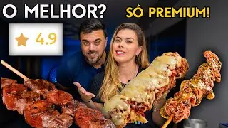 Espetinho Premium a Preço de Ouro! Será Que Compensa? 💸🔥