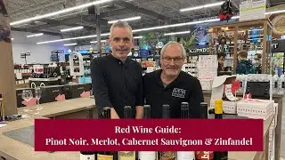 Red Wine Guide: Pinot Noir, Merlot, Cabernet Sauvignon & Zinfandel