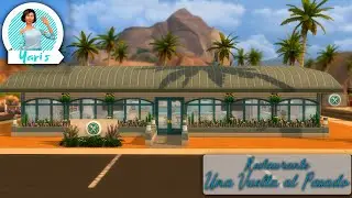 Restaurante Estilo Años '50 | The Sims 4 | Speed build | Segunda Parte