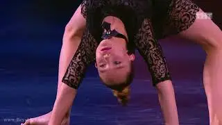 Plastic girl is dancing