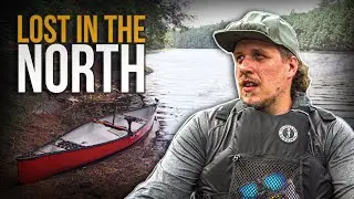 4-Day Canoe Camping in 40°C Heat (Trout Fishing)