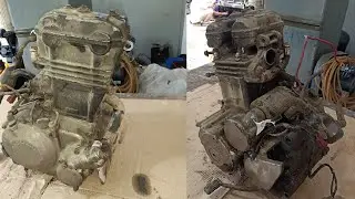 AX1 250cc Engine Full Restoration | NX250 Engine full Restoration