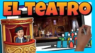 💀 El TEATRO y sus ELEMENTOS 💀 para niños de primaria