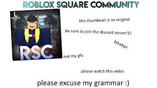 Join the ROBLOX Square Community Today!