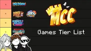 MCC Games Tier List (controversial)