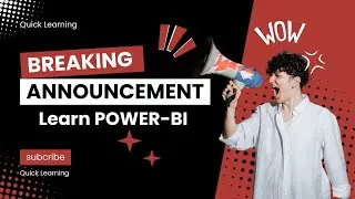 Learn POWER-BI - Introduction & Data Loading - Powerbi Training
