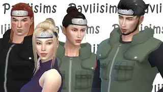 Наруто! Команда 10 в The Sims 4