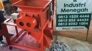Mesin Penghancur Kaleng / can crusher machine / Karya CV. Aburama Teknik
