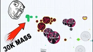 CORNER TROLLING&FAILS😂(AGAR.IO MOBILE)