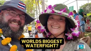 Thailand's Biggest Water Fight! | Songkran 2024