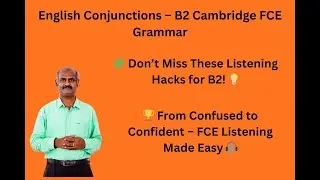 Cambridge English CEFR B2 Level Listening - Part 1 - KA - 43 - Full
