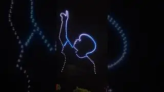 Show de drones en Punta del Este (2024/11/01)