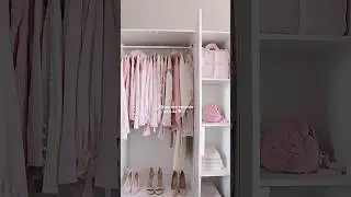 Filling my new IKEA BRIMNES wardrobe 👚🌸✨