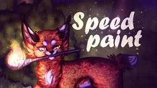 Night in the woods [Speedpaint] Paint Tool SAI