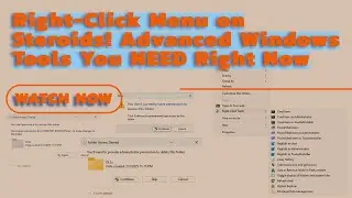 How to Add Take Ownership, Restart Explorer, and CMD to Right-Click Menu | Boost Productivity