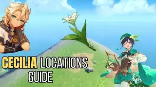 Cecilia Locations Guide | Genshin Impact (Fast Farming Route)