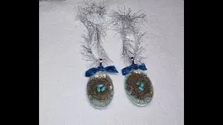 DIY~Sweet Vintage Bird's Nest Spoon Ornament! Some D.T. Materials!