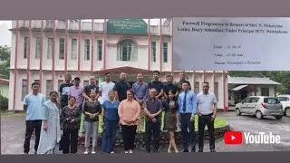 Father's retirement day 12 August 2024 | 35 years of Govt service | Nagaland #video -90