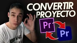 ABRIR proyecto de EDICIÓN DE VIDEO en cualquier versión de ADOBE PREMIERE