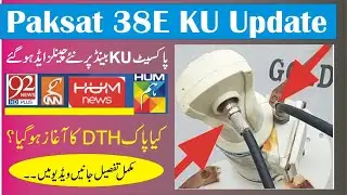 Paksat-1R @ 38E KU New Update 2023