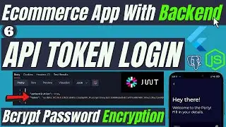 6.Flutter Authentication REST API | Flutter JWT Authentication | Flutter Authentication NodeJS JWT