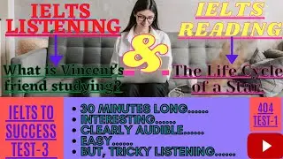 IELTS LISTENING PRACTICE TEST WITH ANSWERS | IELTS LISTENING | IELTS READING | IELTS TO SUCCESS EXAM