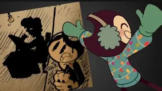 The Dark and Light side of Bendy || Bendy and The Dark Revival Comic dubs