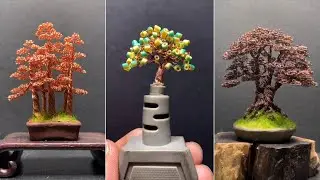 Create Beautiful Copper Wire Bonsai Trees | Step by Step Guide