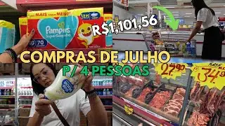 PURCHASES FOR THE MONTH OF JULY 2025 - FOR A FAMILY OF 4