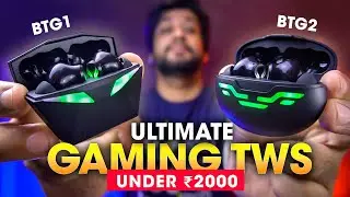 ULTIMATE GAMING TWS Earbuds 2022 Under 2000 for BGMI/PUBG ⚡️Truke BTG1 & BTG2 Review 