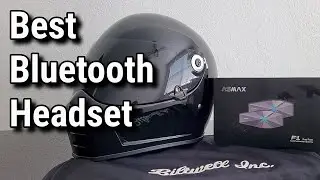 NEW ASMAX F1 Motorcycle Bluetooth Headset... Communication System!