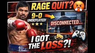 Exposed: 9–0 Player Rage Quits to Stay Undefeated 😤🎮 / undisputed gameplay online. 