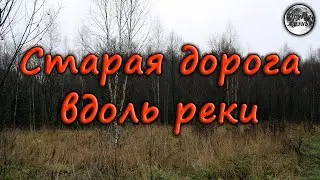 Старая дорога вдоль реки | Зимнее видео 