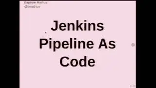 Continuous Delivery: Pipeline As Code With Jenkins