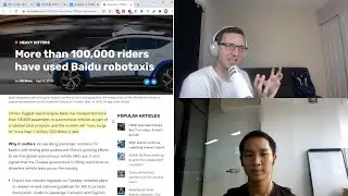 Baidu Robotaxis Drove 100,000+ Passengers So Far