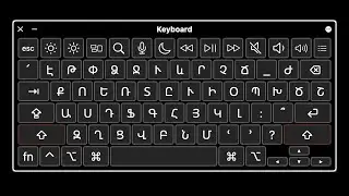 Installing Armenian Phonetic Unicode Keyboard for macOS