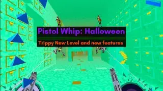 Pistol whip Halloween newest level: "My Mind" on the Quest 2