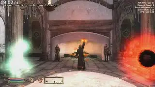 Oblivion No Dragonfire Skip speedrun in 20:51 IGT