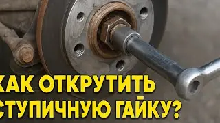 Как открутить ступичную гайку? Самый надёжный инструмент для откручивания  ступичной гайки?