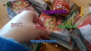 Instant Miso soup- unboxing many flavors（Japanese foods）