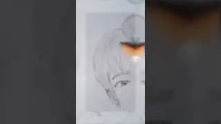 BTS RM drawing #shorts #youtubeshorts #bts #btsarmyforever #rm #kimnamjoon #drawing #art #theplanet