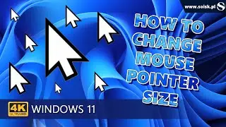 Windows 11: How To change Mouse Pointer/Cursor Size
